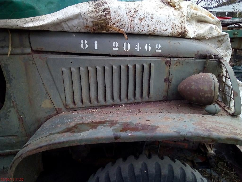 GMC WWII 1944, Verzamelen, Militaria | Tweede Wereldoorlog, Ophalen of Verzenden, Landmacht, Overige typen