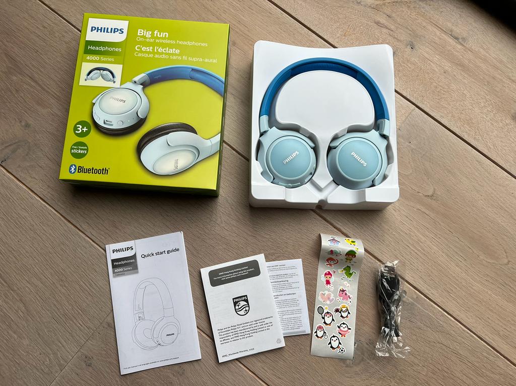 Draadloze hoofdtelefoon van Philips 4000 Series, Audio, Tv en Foto, Hoofdtelefoons, Philips, Zo goed als nieuw, Draadloos, Op oor (supra aural)