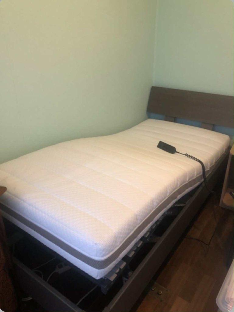 Lit, Ophalen, Verstelbaar, 90 cm, Eenpersoons