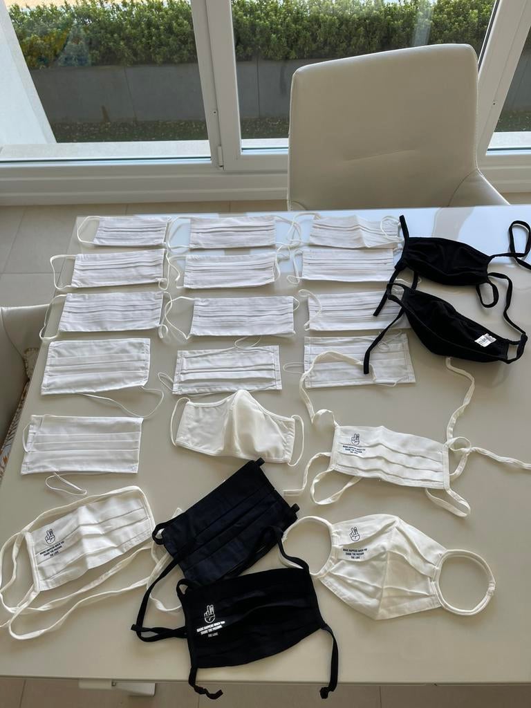 29 nieuwe mondmaskers