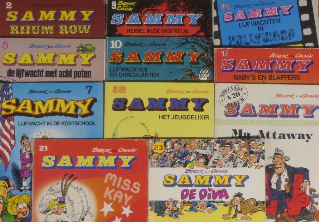 SAMMY  7 Strips, Plusieurs BD, Berck & Cauvin, Enlèvement, Utilisé