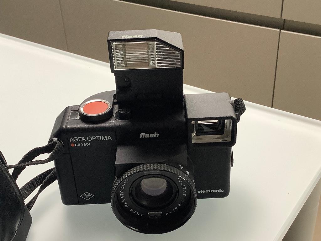 Agfa Optima Sensor, Ophalen, Gebruikt