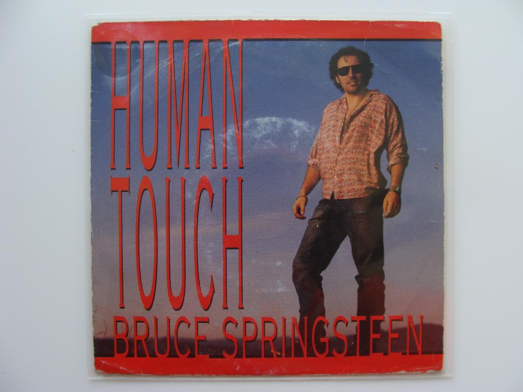 Bruce Springsteen – Human Touch (1992), Ophalen of Verzenden, 7 inch, Rock en Metal, Single