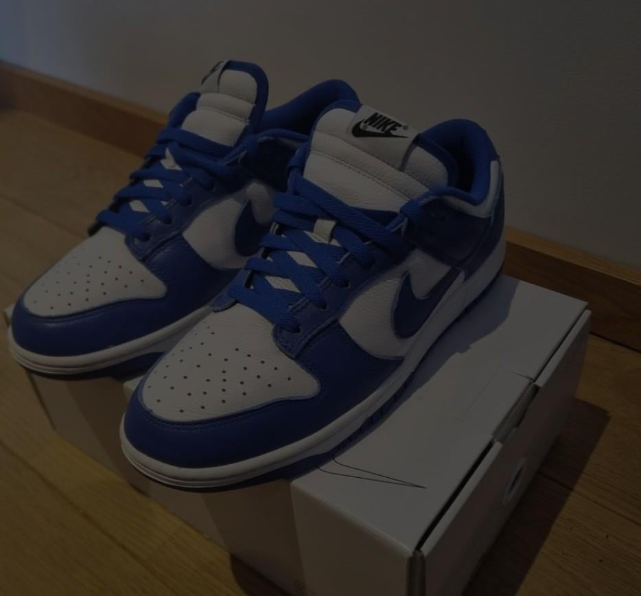 Nike dunk low, Blauw, Nieuw, Ophalen of Verzenden, Sneakers