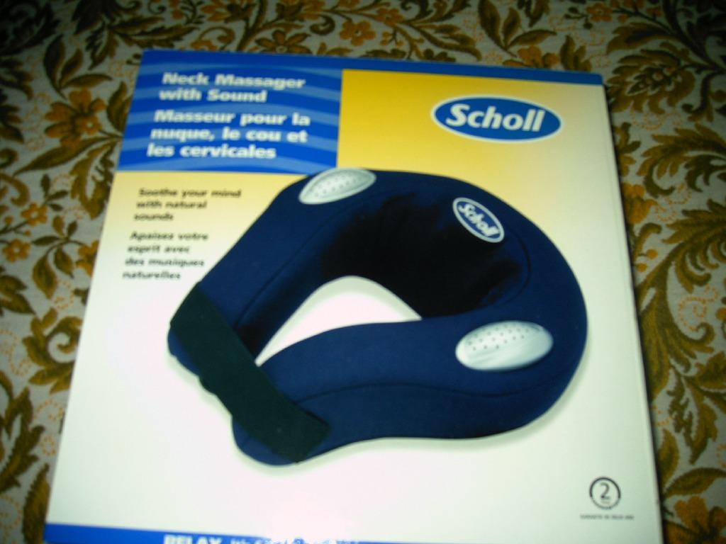 Coussin de massage nuque/nuque/colonne vertébrale SCHOLL, Enlèvement ou Envoi, Neuf