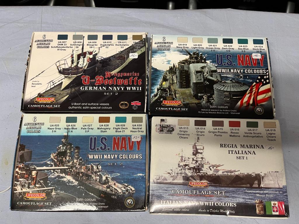 verf voor modelbouw (vliegtuigen, tanks, boten, figuren), Hobby en Vrije tijd, Ophalen of Verzenden, Gebruikt