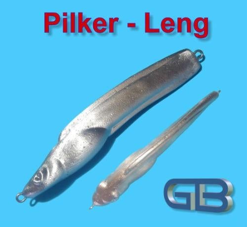 125 of 275 grams leng-vorm pilkers, Ophalen of Verzenden, Nieuw, Dobber of Lood