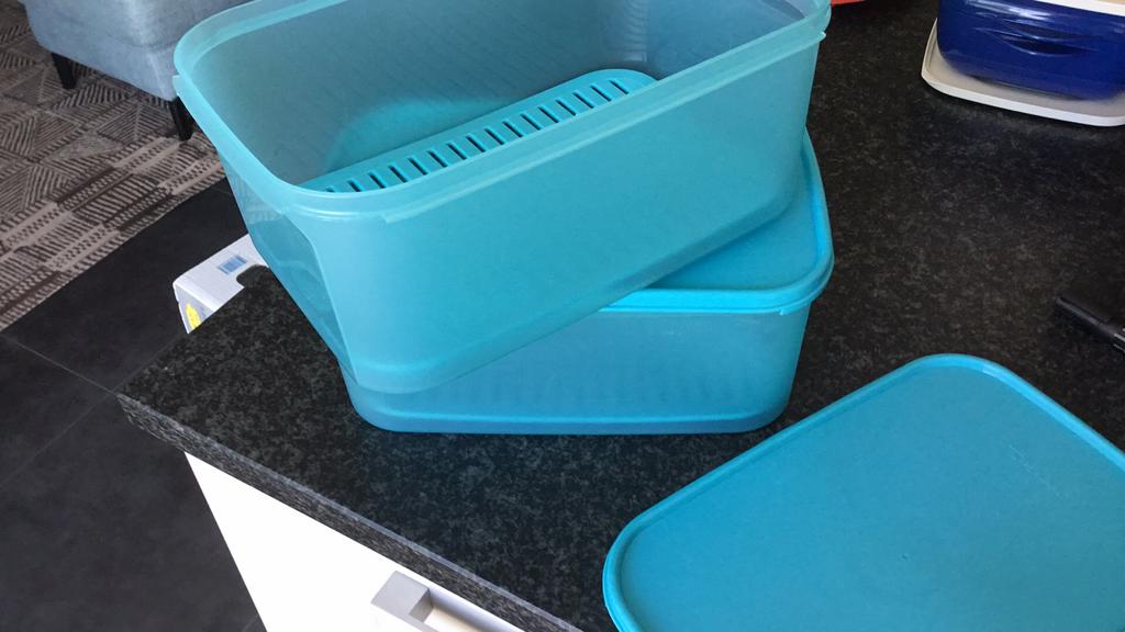 Économiseur d'espace Tupperware 4,3 L, Maison & Meubles, Enlèvement ou Envoi, Comme neuf