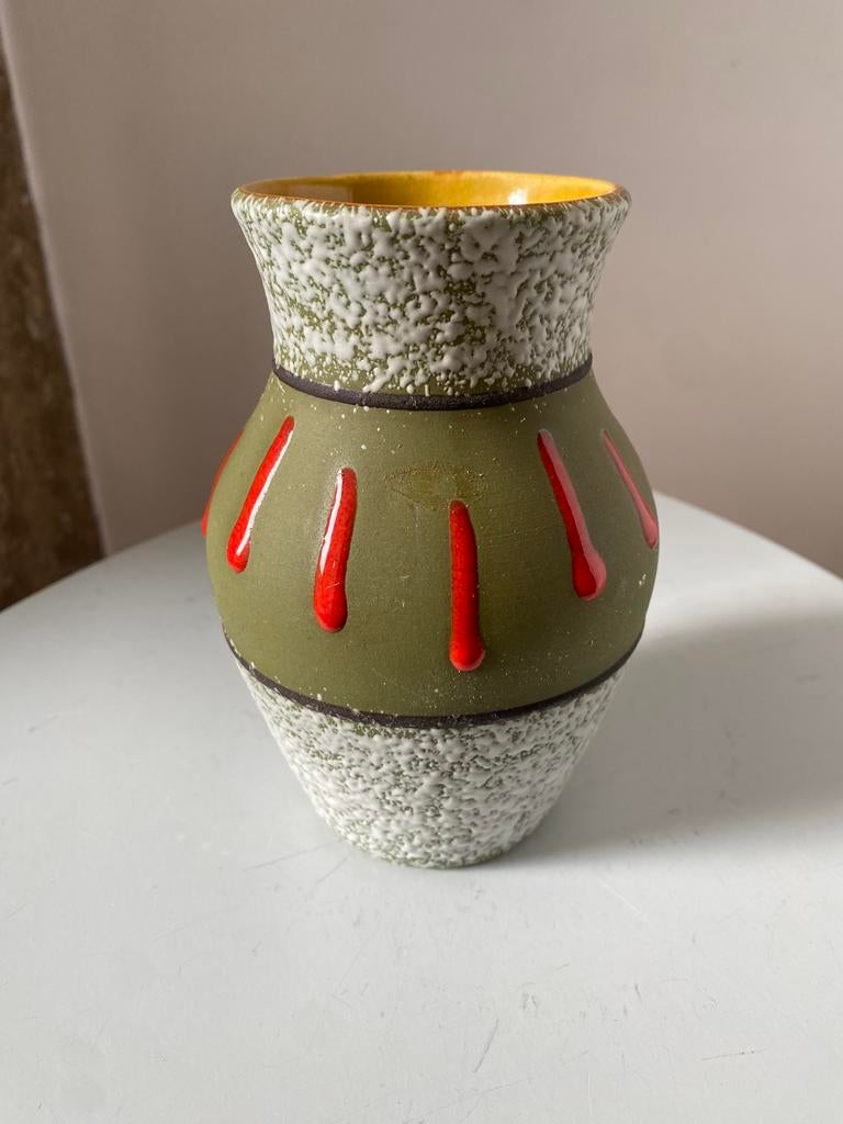 Jasba West Germany vintage vaas, Antiek en Kunst, Antiek | Vazen, Ophalen of Verzenden