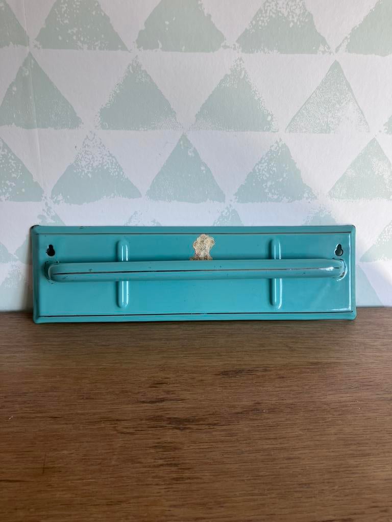 Vintage emaille lepelrek, Antiek en Kunst, Ophalen of Verzenden