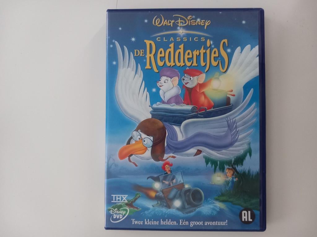 Dvd De Reddertjes van Walt Disney (Animatiefilm), Cd's en Dvd's, Ophalen of Verzenden, Zo goed als nieuw