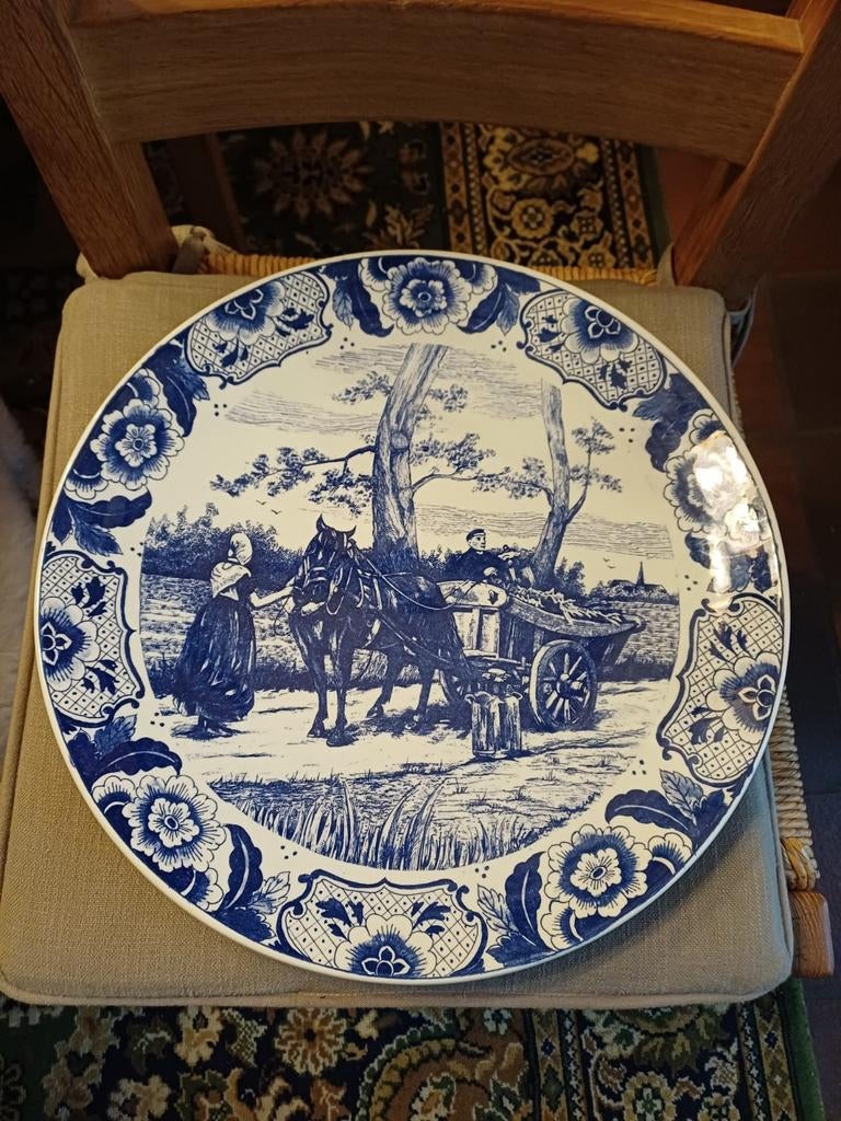 Delfts blauw, Ophalen