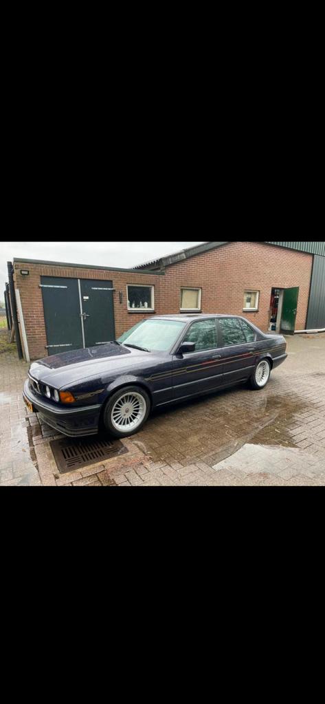 Zeer zeldzaam icoon: Alpina B12 e32 V12 uit 1989 vol opties, Particulier, Sportstoelen, Te koop, Benzine