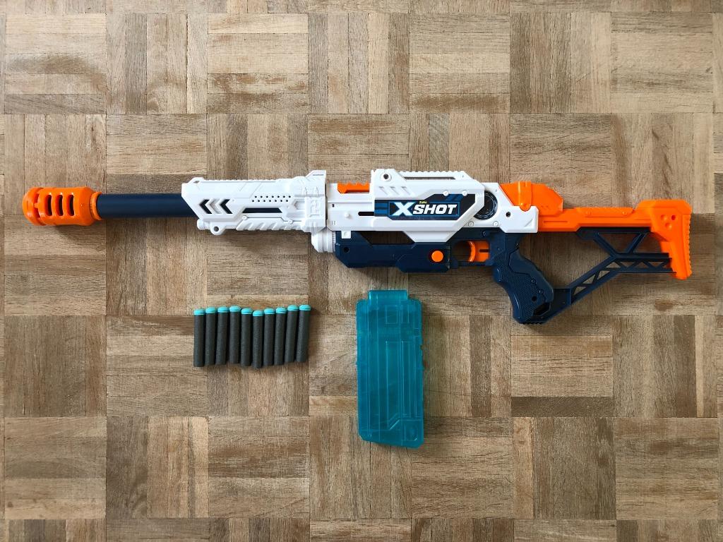 Zuru X-Shot (type Nerf) Attack Large - cartouches comprises, Enlèvement, Utilisé