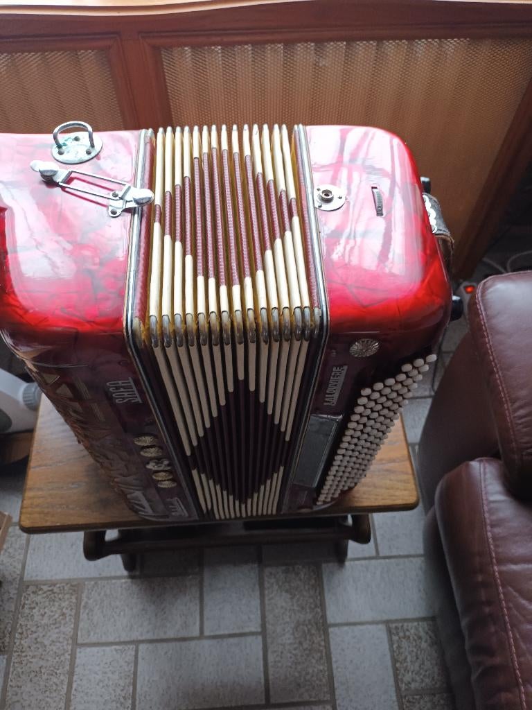 accordeon, Musique & Instruments, Accordéons, Enlèvement, Utilisé, Avec bretelles