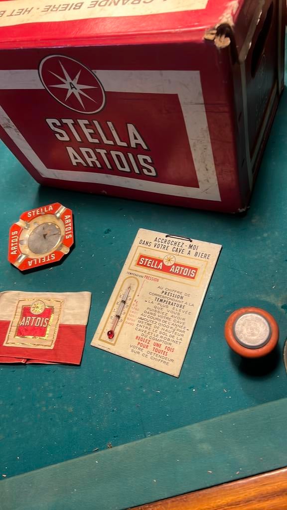 Thermometer Stella Artois, Ophalen of Verzenden, Zo goed als nieuw