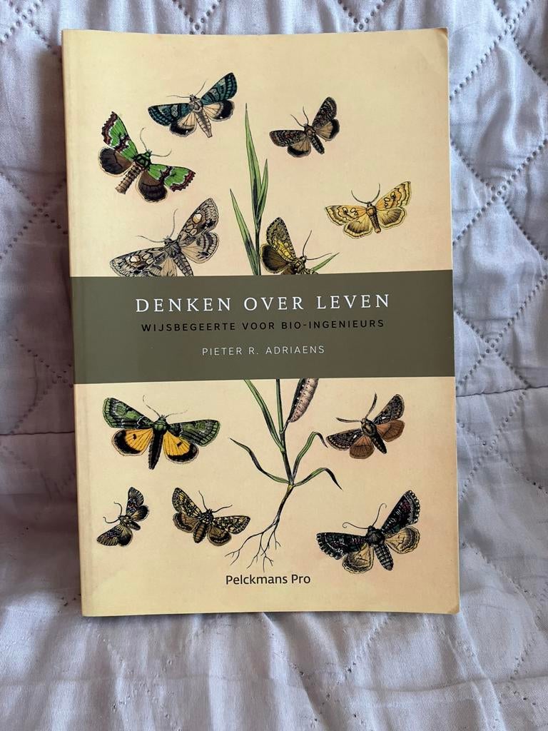 Pieter Adriaens / Denken over leven / KUL Acco Nederlands, Ophalen of Verzenden, Zo goed als nieuw, Wijsbegeerte of Ethiek, Pieter R. Adriaens