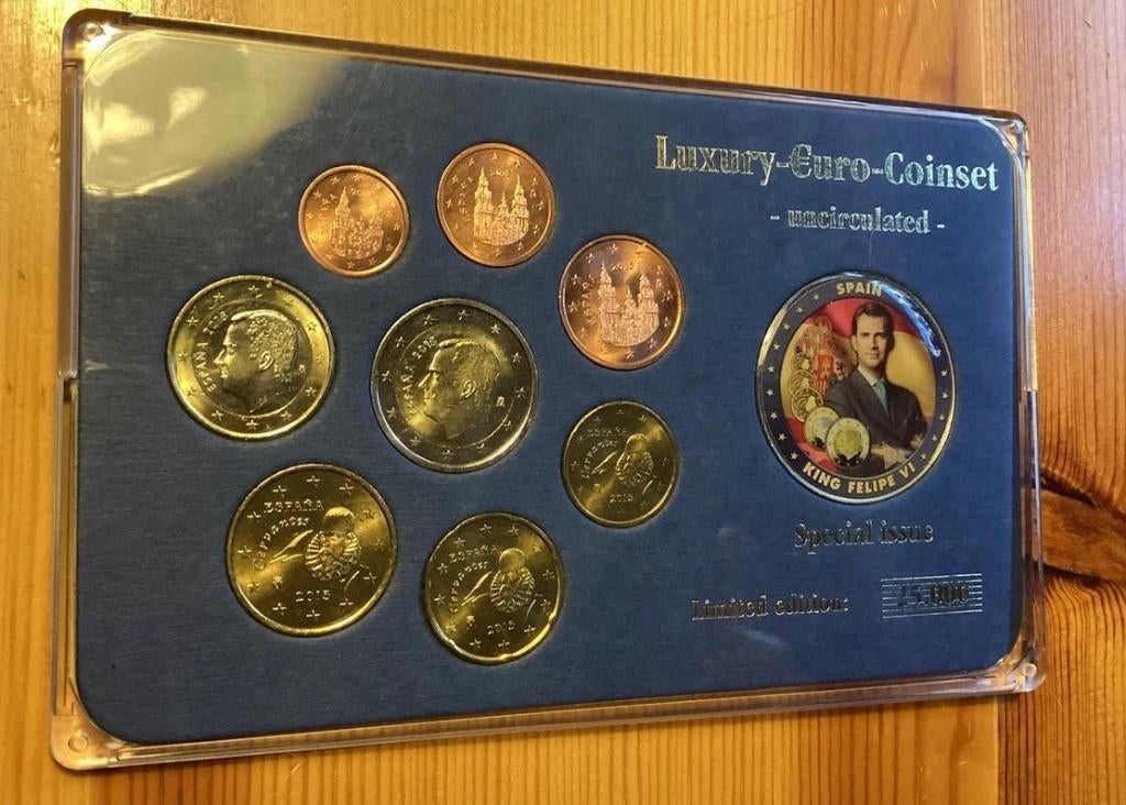 pieces euros, Ophalen of Verzenden, Spanje, Setje