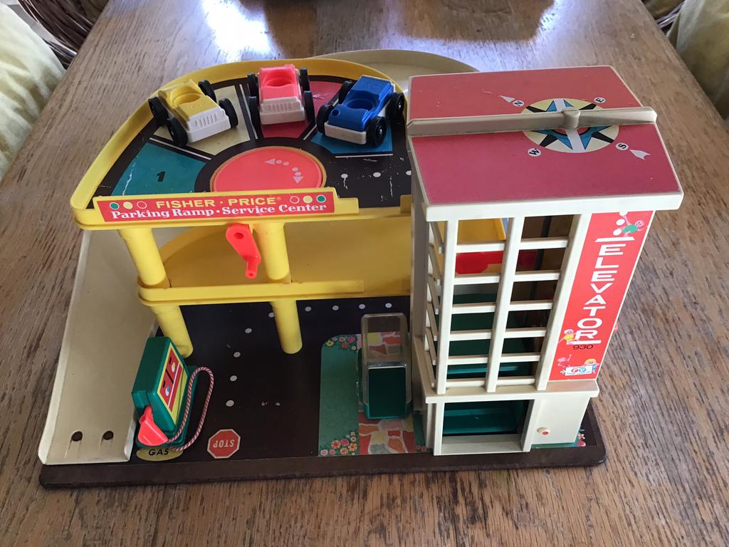 Fisher Price garage., Kinderen en Baby's, Speelgoed | Fisher-Price, Ophalen, Zo goed als nieuw