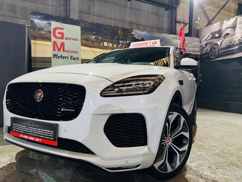 Jaguar E-Pace 2.0T AWD R-Dynamic/Leder/Navi/Garantie, Auto's, Jaguar, Automaat, 183 kW, 4 cilinders, https://public.car-pass.be/vhr/8b60b1bc-aa6a-4047-b843-a46281e3dd8e
