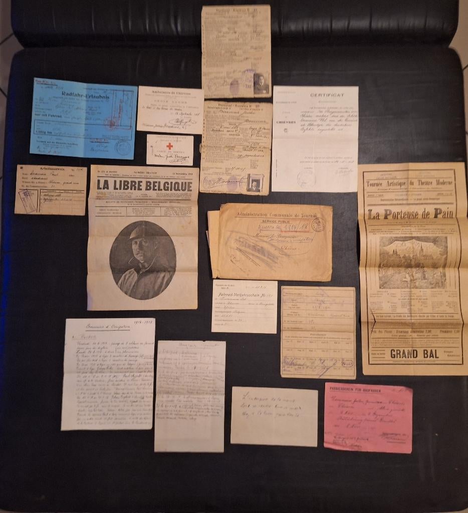 Chièvres WW1 Blondelle Roche Deramaix, Ophalen, Luchtmacht, Overige typen