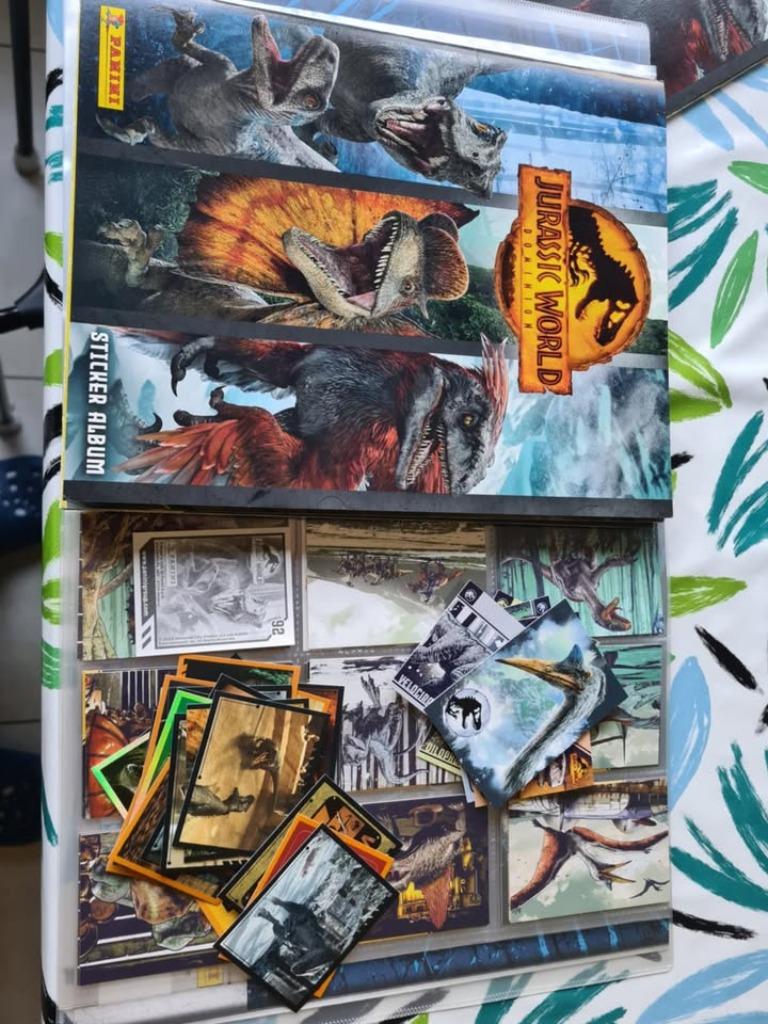 Panini Jurassic World Le Mondde d'Après / Dominion., Ophalen of Verzenden, Nieuw, Film, Foto of Kaart