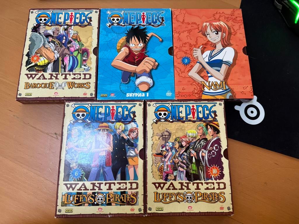 Lot de DVD’s One Piece, CD & DVD, Anime (japonais), Enlèvement ou Envoi, Dessin animé, Coffret