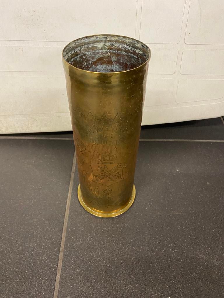 Douille d obus mémoriel, Enlèvement