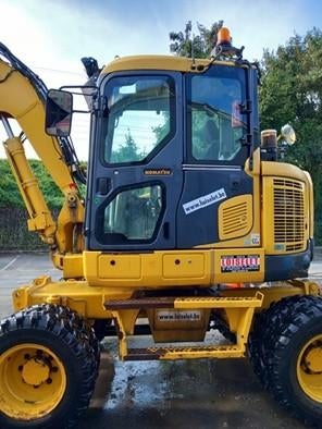 Mini-pelle sur pneus, Articles professionnels, Machines & Construction | Grues & Excavatrices, Grue, Enlèvement