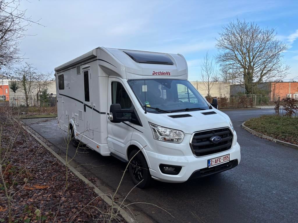 Dethleffs Just GO T7055EB automaat, Caravanes & Camping, Camping-cars, Jusqu'à 4, Ford, Diesel, Automatique