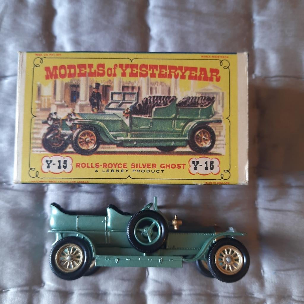 MATCHBOX MOYY Y-15*ROLLS ROYCE SILVER GHOST*VINTAGE*NEW*, Hobby en Vrije tijd, Modelauto's | 1:43, Nieuw, Auto, Matchbox, Ophalen