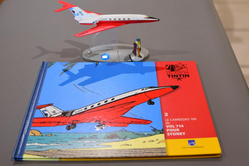 Avion Tintin Editions moulinsart N2 Herge, Livres, Enlèvement ou Envoi, Utilisé