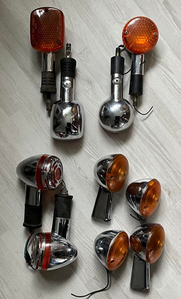 Richtingaanwijzers Honda , Kawasaki , Suzuki , yamaha Harley, Motoren, Ophalen of Verzenden