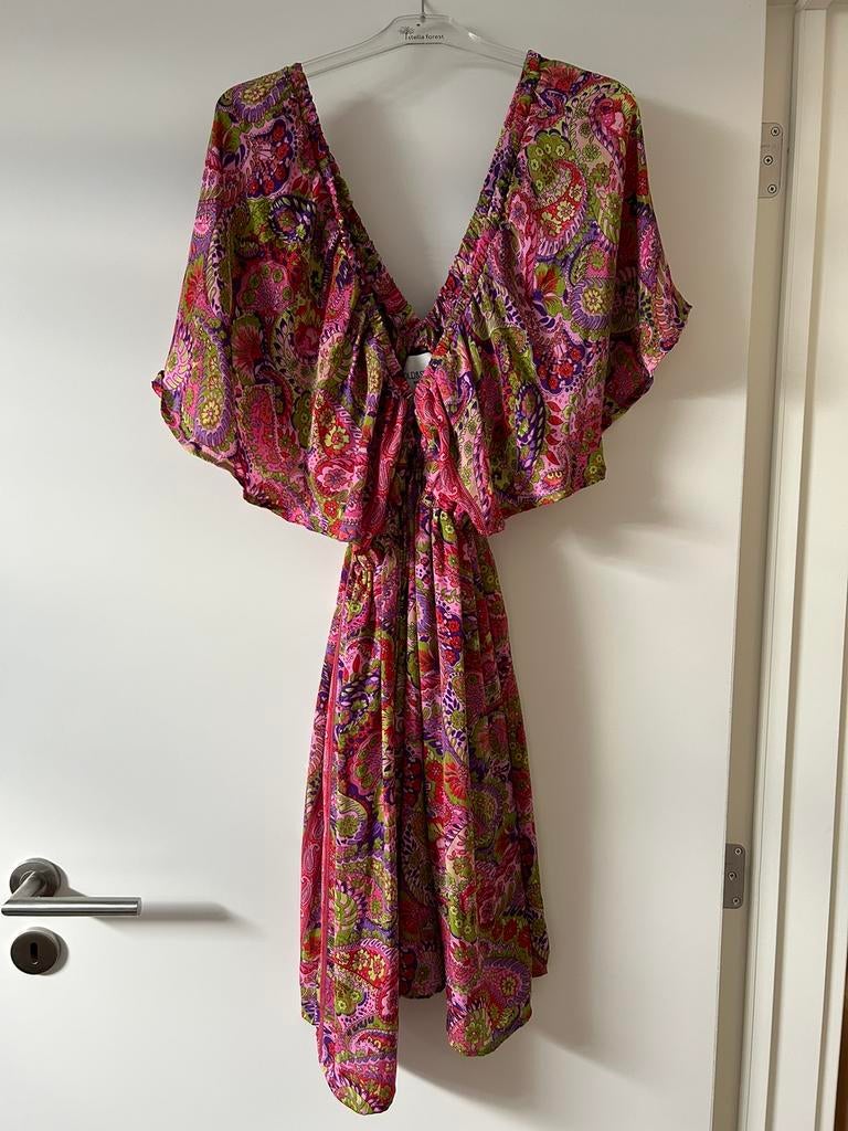 Jurk met ruches, Kleding | Dames, Gold & Silver, Ophalen of Verzenden, Zo goed als nieuw, Roze