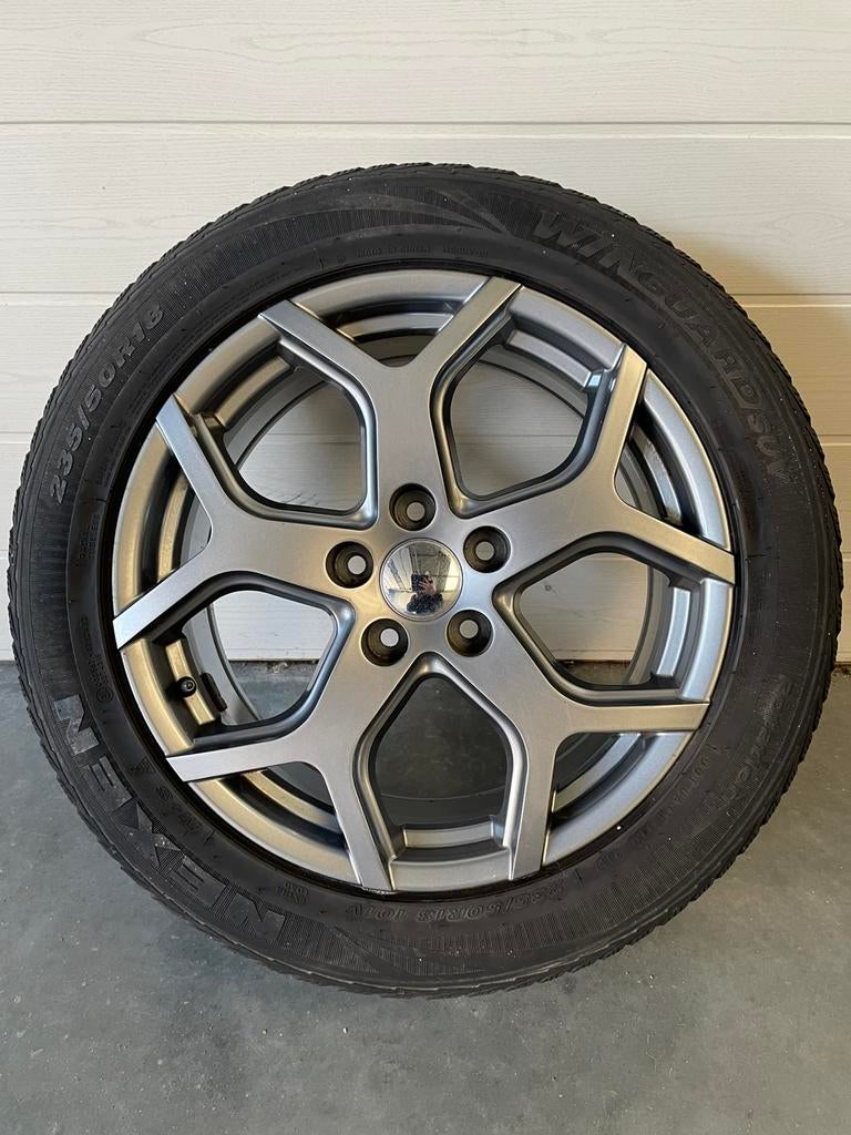 4 winterbanden met alu velgen voor Renault Trafic, Auto-onderdelen, Banden en Velgen, Ophalen, 18 inch, Banden en Velgen, Winterbanden