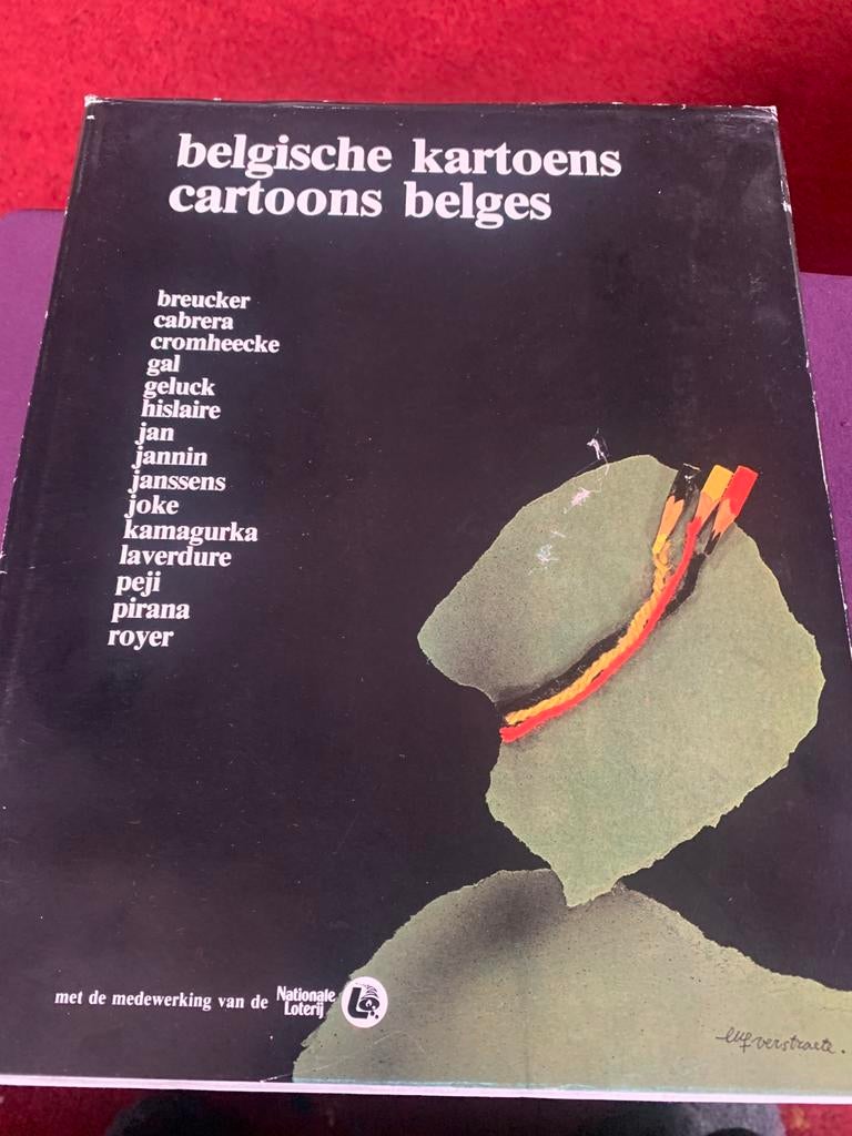 Belgische cartoons, Boeken, Ophalen of Verzenden, Gelezen, Cartoons