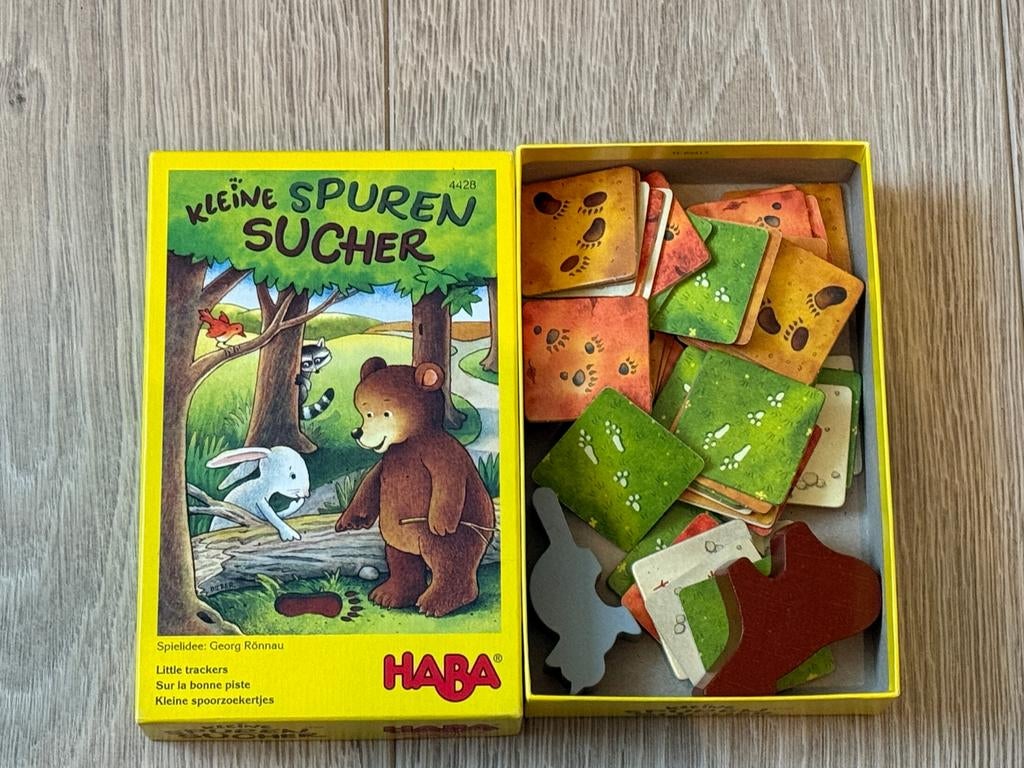 Gezelschapsspel: Kleine spurensucher (HABA), Drie of vier spelers, Ophalen of Verzenden, Nieuw, HABA
