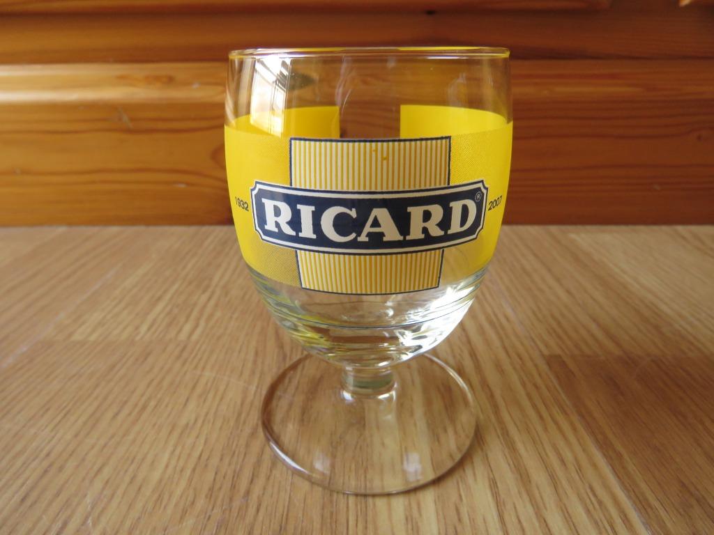verre ballon Ricard anno 1995, Ophalen of Verzenden, Zo goed als nieuw, Overige typen