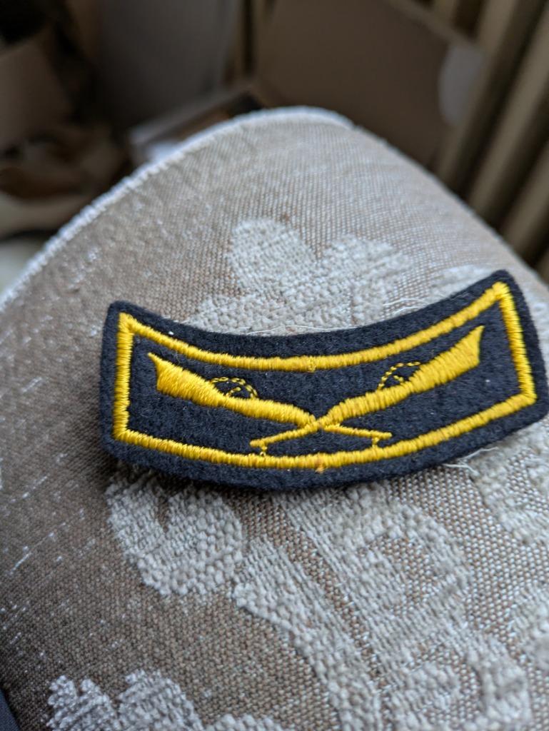 Kenteken leger, Verzamelen, Ophalen of Verzenden, Landmacht, Embleem of Badge