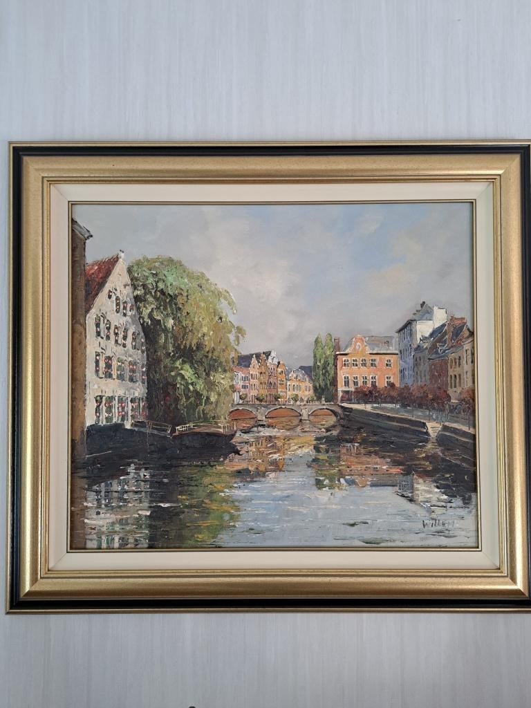 Schilderij Lier, Ophalen