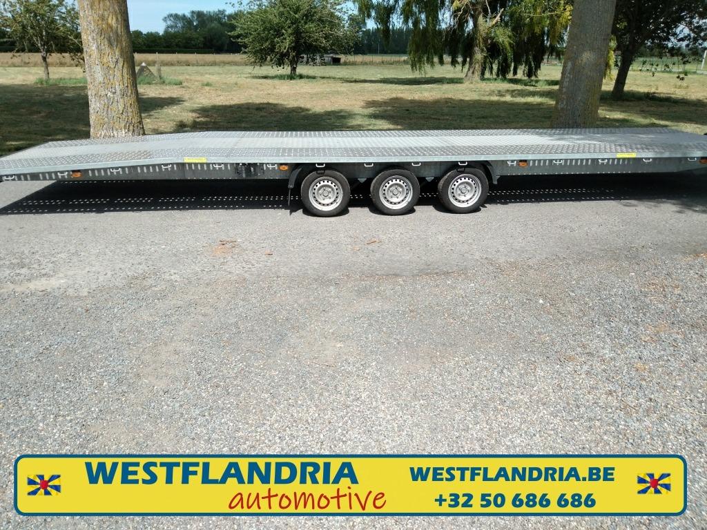 Autotransporter voor 2 voertuigen, December 2024, Auto's, Bedrijf, LED verlichting, Te koop, Fiat