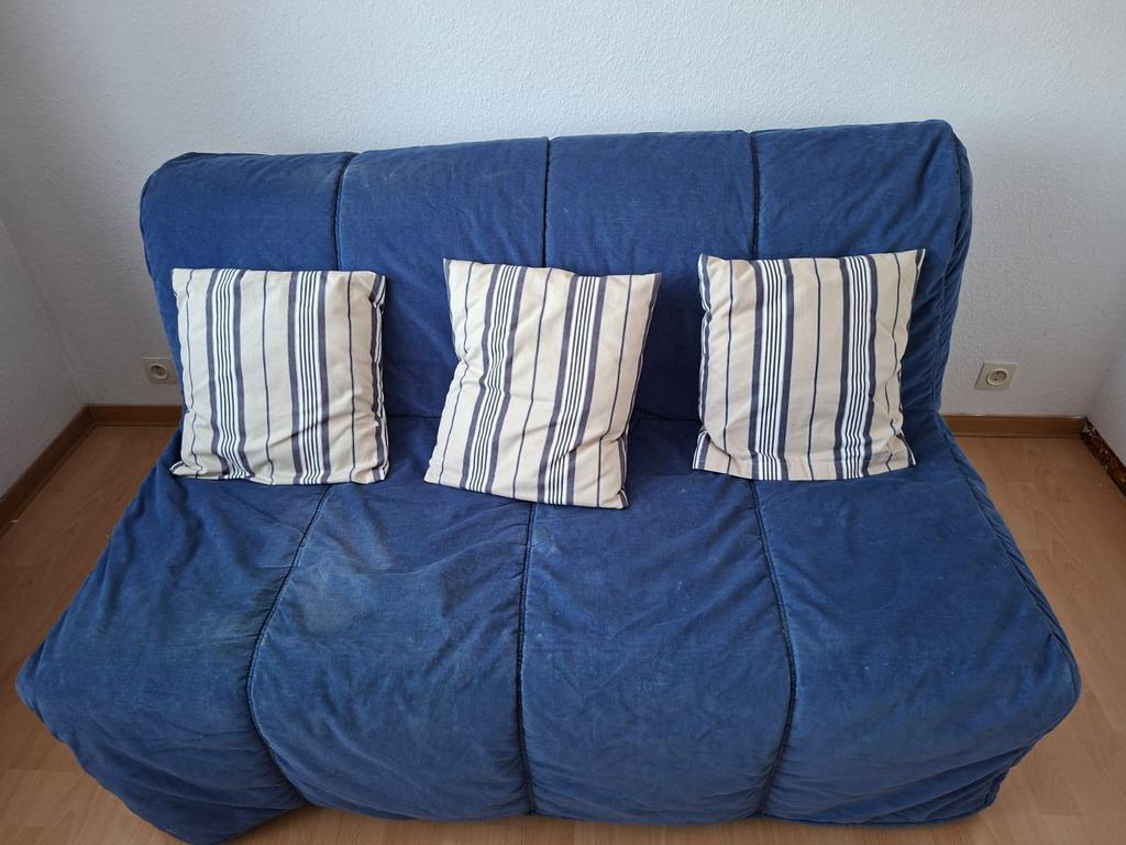 Zetelbed IKEA, Enlèvement, 190 cm ou moins, 140 cm, Comme neuf
