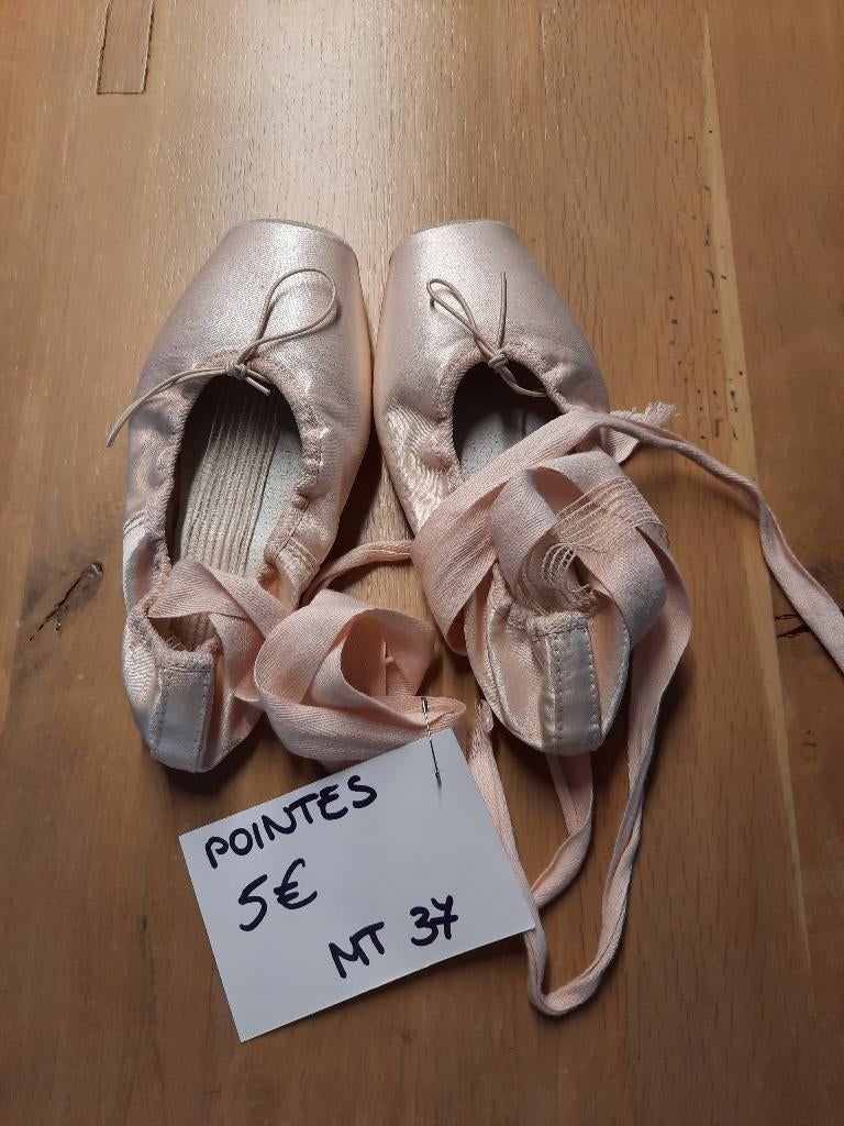 Pointes ballet maat 37, Enlèvement, Utilisé, Chaussures