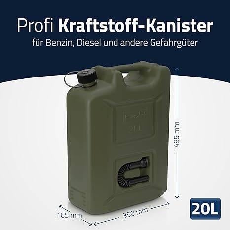 jerricans à carburant | jerrycans | 20L | LIVRAISON GRATUITE, Neuf, -, -, HUNERSDORFF