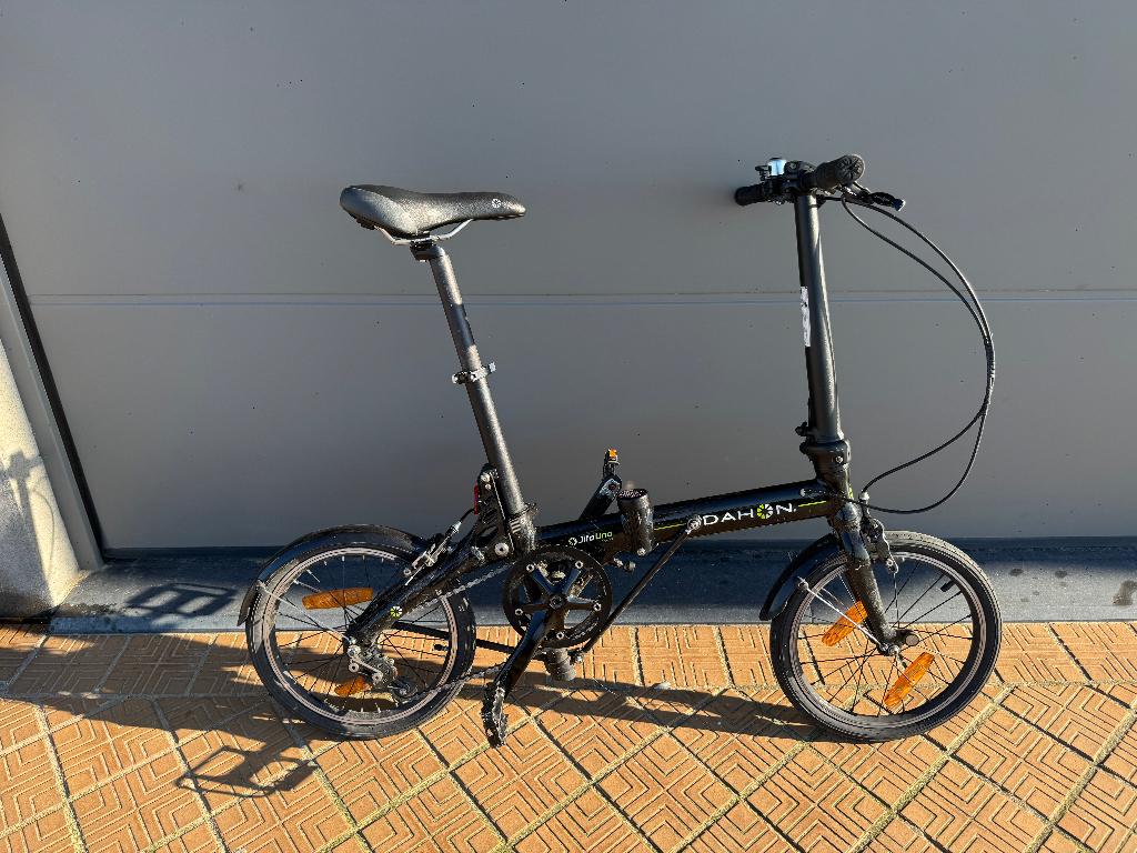 DAHON Plooifiets, Fietsen en Brommers, Fietsen | Vouwfietsen, Zo goed als nieuw, Dahon, 16 tot 18 inch, Totaal opvouwbaar, Ophalen