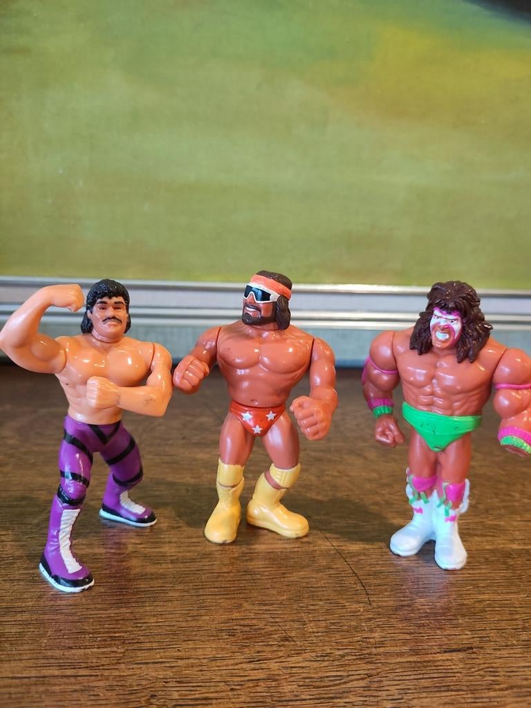 WWE action figures (3 figuurtjes) Hasbro, Ophalen