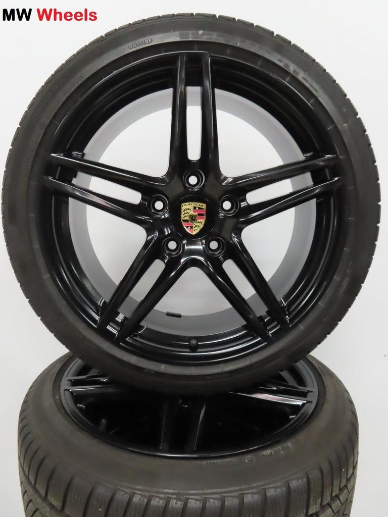 Porsche 19 inch velgen 911 991 MKII 2 en 2 S winterbanden, Auto-onderdelen, Banden en Velgen, 19 inch, Gebruikt, -, -