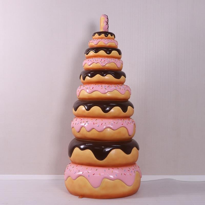 DONUTS – Donut reclamebeeld 65 x 65 x 210 cm, Ophalen, Nieuw