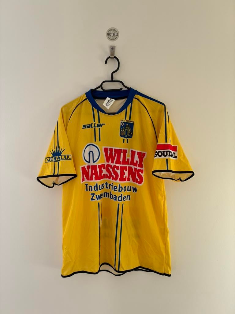 Voetbalshirt KVC Westerlo maat L, Verzamelen, Sportartikelen en Voetbal, Ophalen of Verzenden, Zo goed als nieuw, Shirt