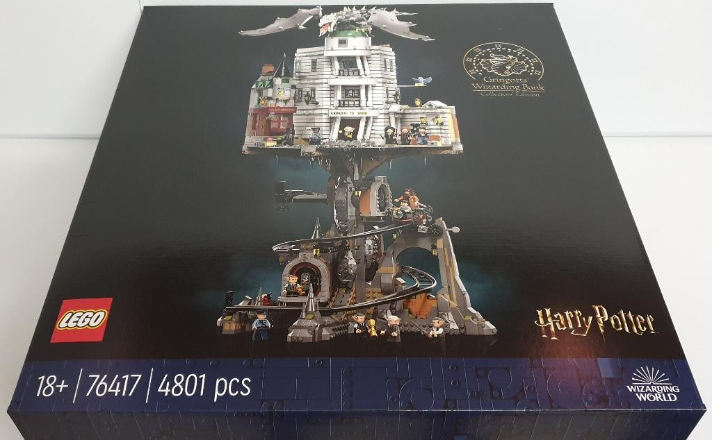 Lego 76417 Goudgrijp Tovenaarsbank huren - Harry Potter, Kinderen en Baby's, Lego, Harry Potter, Ophalen of Verzenden, Complete set
